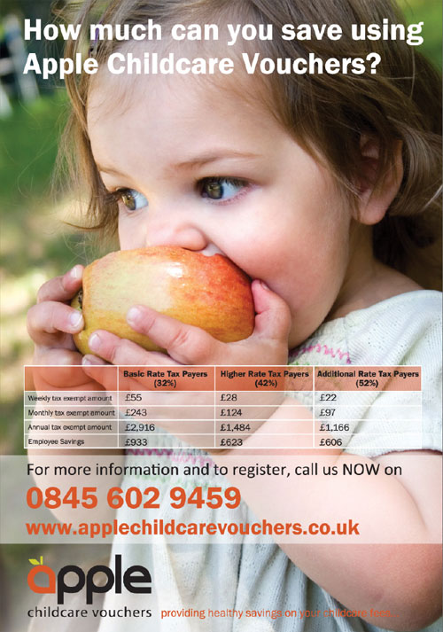 Childcare Vouchers Download & Order Marketing materials provided by Apple Childcare Vouchers